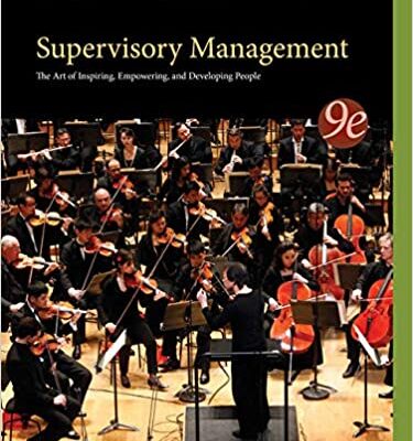 خرید و دانلود نسخه کامل کتاب Supervisory Management (9th Edition) – Orginal Pdf