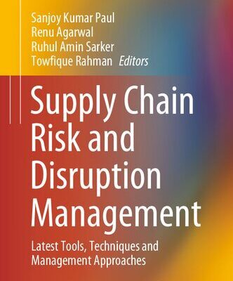 خرید و دانلود نسخه کامل کتاب Supply Chain Risk and Disruption Management: Latest Tools, Techniques and Management Approaches