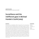 خرید و دانلود نسخه کامل کتاب Surveillance and the Indifferent Gaze in Michael Haneke’s Caché