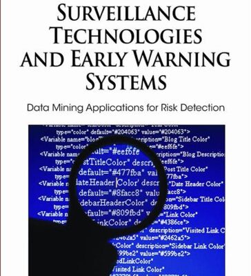 خرید و دانلود نسخه کامل کتاب Surveillance Technologies and Early Warning Systems: Data Mining Applications for Risk Detection