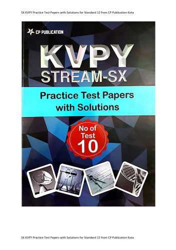 خرید و دانلود نسخه کامل کتاب SX KVPY Practice Test Papers with Solutions for Standard 12 from Career Point CP Publication Kota_68c6d4cbdf3d7.jpeg خرید و دانلود نسخه کامل کتاب SX KVPY Practice Test Papers with Solutions for Standard 12 from Career Point CP Publication Kota