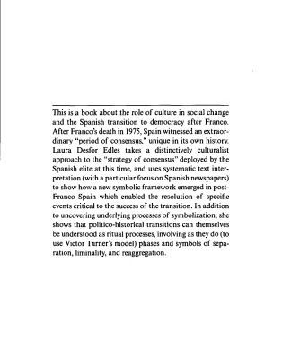 خرید و دانلود نسخه کامل کتاب Symbol and Ritual in the New Spain: The Transition to Democracy after Franco