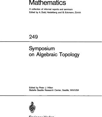 خرید و دانلود نسخه کامل کتاب Symposium on algebraic topology