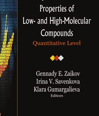 خرید و دانلود نسخه کامل کتاب Synthesis And Properties of Low- And High-Molecular Compounds: Quantitative Level