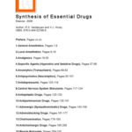 خرید و دانلود نسخه کامل کتاب Synthesis of Essential Drugs