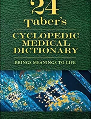 خرید و دانلود نسخه کامل کتاب Taber’s Cyclopedic Medical Dictionary (24th Edition) – Orginal Pdf