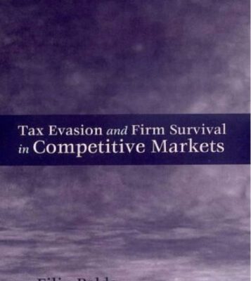 خرید و دانلود نسخه کامل کتاب Tax Evasion and Firm Survival in Competitive Markets
