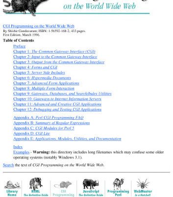 خرید و دانلود نسخه کامل کتاب Teach Yourself Cgi Programming With Perl 5 in a Week (Teach Yourself Series)