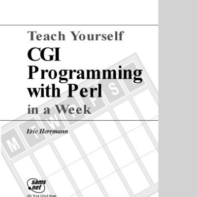 خرید و دانلود نسخه کامل کتاب Teach Yourself Cgi Programming With Perl in a Week