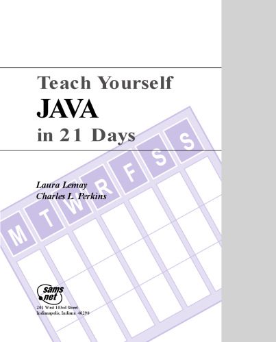 خرید و دانلود نسخه کامل کتاب Teach Yourself JAVA in 21 Days_68d01a9225dc2.jpeg خرید و دانلود نسخه کامل کتاب Teach Yourself JAVA in 21 Days