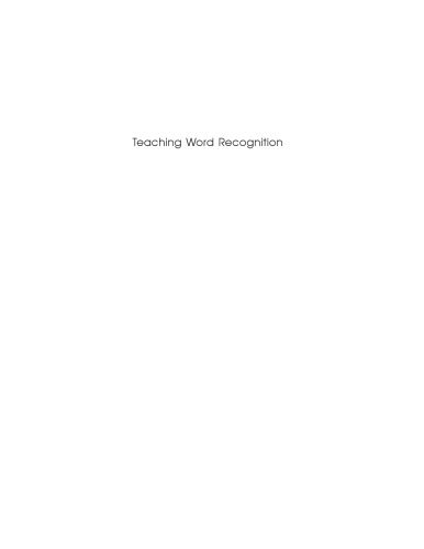 خرید و دانلود نسخه کامل کتاب Teaching Word Recognition: Effective Strategies for Students with Learning Difficulties (What Works for Special-Needs Learners)_68c70a5485ed8.jpeg خرید و دانلود نسخه کامل کتاب Teaching Word Recognition: Effective Strategies for Students with Learning Difficulties (What Works for Special-Needs Learners)