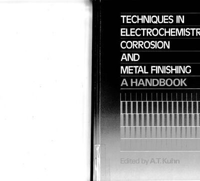 خرید و دانلود نسخه کامل کتاب Techniques in electrochemistry, corrosion and metal finishing – a handbook