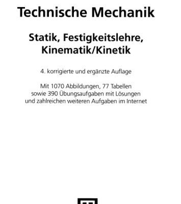 خرید و دانلود نسخه کامل کتاب Technische mechanik