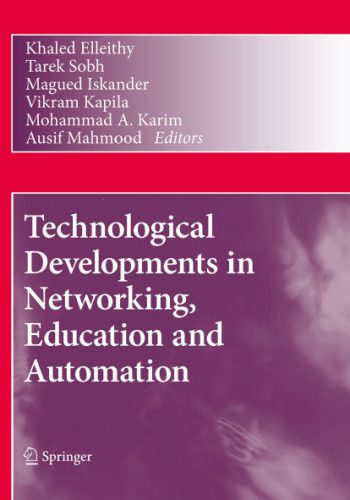 خرید و دانلود نسخه کامل کتاب Technological Developments in Networking, Education and Automation_68c73b6da98f9.jpeg خرید و دانلود نسخه کامل کتاب Technological Developments in Networking, Education and Automation