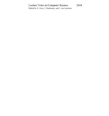 خرید و دانلود نسخه کامل کتاب Technologies for E-Services: Third International Workshop, TES 2002 Hong Kong, China, August 23–24, 2002 Proceedings