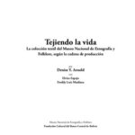 خرید و دانلود نسخه کامل کتاب Tejiendo la vida. La colección textil del Museo Nacional de Etnografía y Folklore, según la cadena de producción