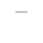 خرید و دانلود نسخه کامل کتاب Telepathy. Its Theory, Facts and Proof