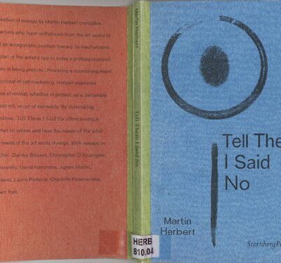 خرید و دانلود نسخه کامل کتاب Tell Them I Said No (Sternberg Press)
