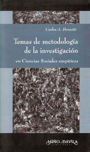 خرید و دانلود نسخه کامل کتاب Temas de metodología de la investigación en Ciencias Sociales empíricas_68c6b7196d580.jpeg خرید و دانلود نسخه کامل کتاب Temas de metodología de la investigación en Ciencias Sociales empíricas