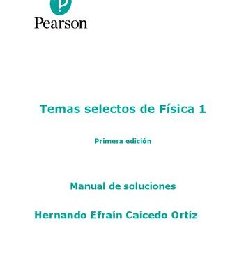 خرید و دانلود نسخه کامل کتاب Temas Selectos de Física 1 – Solucionario