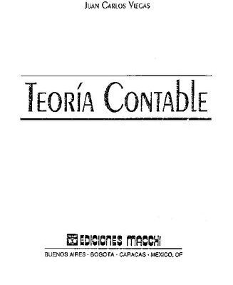 خرید و دانلود نسخه کامل کتاب Teoría Contable