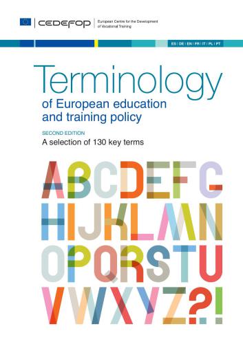 خرید و دانلود نسخه کامل کتاب Terminology of European education and training policy_68cf45fa22661.jpeg خرید و دانلود نسخه کامل کتاب Terminology of European education and training policy