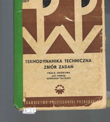 خرید و دانلود نسخه کامل کتاب Termodynamika techniczna Zbiór Zadań