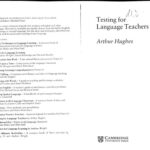 خرید و دانلود نسخه کامل کتاب Testing for Language Teachers