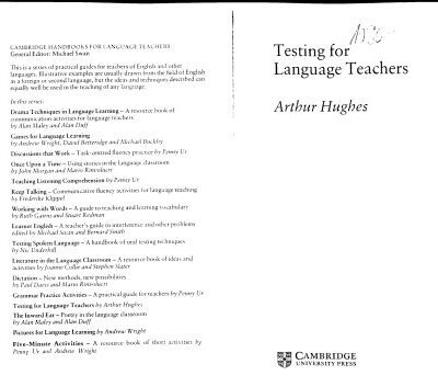 خرید و دانلود نسخه کامل کتاب Testing for Language Teachers