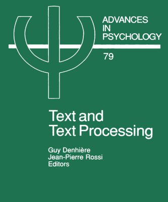 خرید و دانلود نسخه کامل کتاب Text and Text Processing