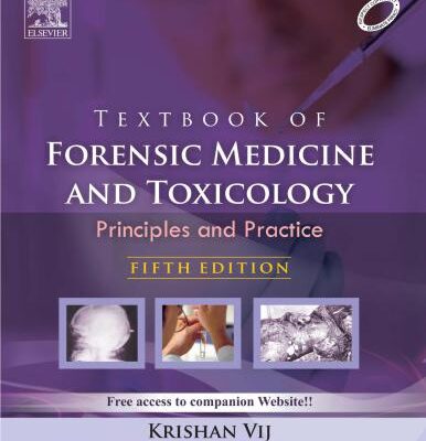 خرید و دانلود نسخه کامل کتاب Textbook of Forensic Medicine and Toxicology