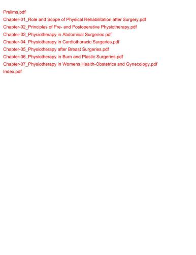 خرید و دانلود نسخه کامل کتاب Textbook of Physiotherapy in Surgical Conditions_68bbb547b4a7b.jpeg خرید و دانلود نسخه کامل کتاب Textbook of Physiotherapy in Surgical Conditions