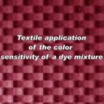 خرید و دانلود نسخه کامل کتاب Textile Application of the Color Sensitivity of a Dye Mixture