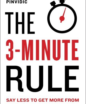 خرید و دانلود نسخه کامل کتاب The 3-Minute Rule Say Less to Get More from Any Pitch or Presentation