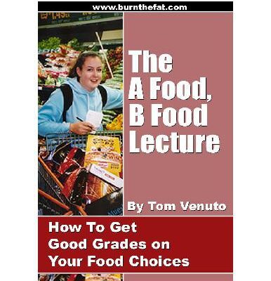 خرید و دانلود نسخه کامل کتاب The A-Food, B-Food Lecture – How To Get Good Grades On Your Food Choices