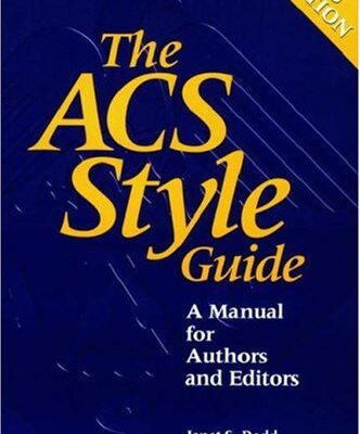 خرید و دانلود نسخه کامل کتاب The ACS Style Guide: A Manual for Authors and Editors