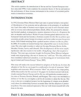 خرید و دانلود نسخه کامل کتاب The Adoption of the Flat Tax: Economic Ideas in Eastern Europe