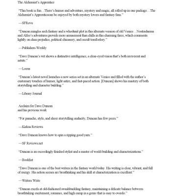 خرید و دانلود نسخه کامل کتاب The Alchemist’s Apprentice