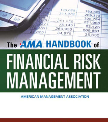 خرید و دانلود نسخه کامل کتاب The AMA Handbook of Financial Risk Management