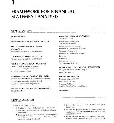 خرید و دانلود نسخه کامل کتاب The Analysis and Use of Financial Statements