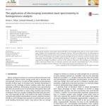خرید و دانلود نسخه کامل کتاب The application of electrospray ionization mass spectrometry to homogeneous catalysis