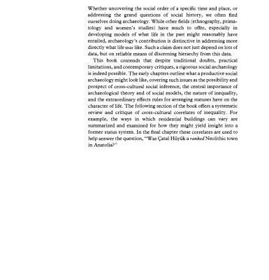 خرید و دانلود نسخه کامل کتاب The Archaeology of Rank (New Studies in Archaeology)