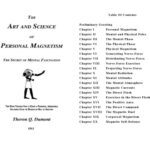 خرید و دانلود نسخه کامل کتاب The Art And Science Of Personal Magnetism The Secrets Of Mental Fascination