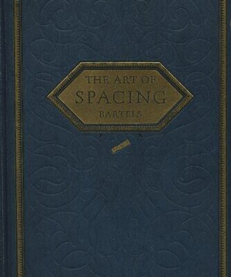 خرید و دانلود نسخه کامل کتاب The Art of Spacing: A Treatise on the Proper Distribution of White Space in Typography