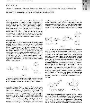 خرید و دانلود نسخه کامل کتاب The assymmetric Birch reduction and reduction-alkylation strategies for synthesis of natural products