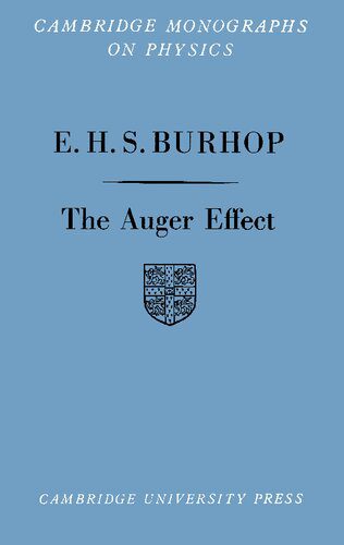 خرید و دانلود نسخه کامل کتاب The Auger Effect – And Other Radiationless Transitions_68bd6e16a4bb4.jpeg خرید و دانلود نسخه کامل کتاب The Auger Effect – And Other Radiationless Transitions