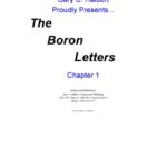 خرید و دانلود نسخه کامل کتاب The Boron Letters