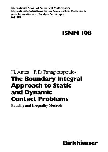 خرید و دانلود نسخه کامل کتاب The boundary integral approach to contact problems_68bd4f73c5231.jpeg خرید و دانلود نسخه کامل کتاب The boundary integral approach to contact problems