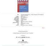 خرید و دانلود نسخه کامل کتاب The Brand Marketing Book