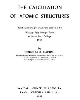 خرید و دانلود نسخه کامل کتاب The calculation of atomic structures